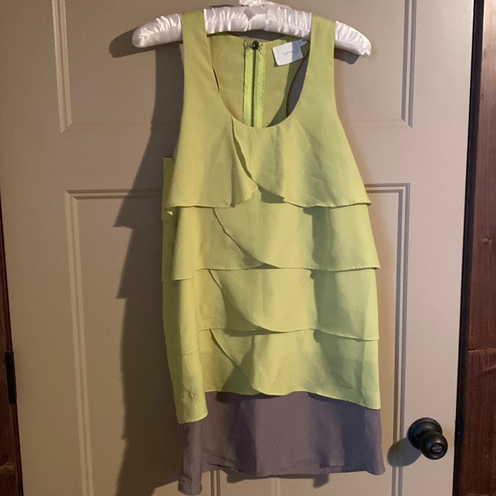 Lush tiered shift dress